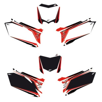 Fonds de plaques BUD CRF 250 10/13 + 450 09/12 