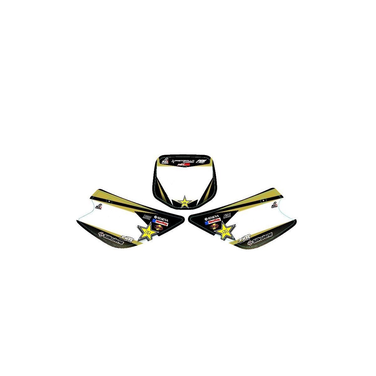 Fonds de plaques blancs 85 KX 01/13  team BUD 2010 