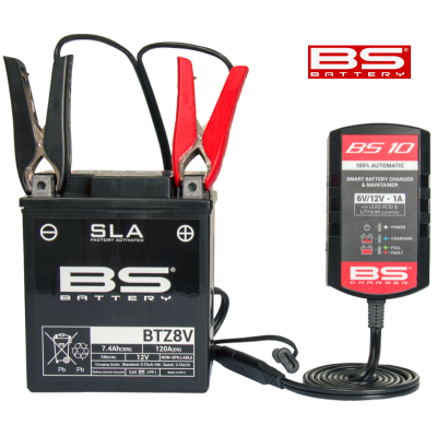 Chargeur de batterie BS BATTERY BS10 6V/12V 1A 