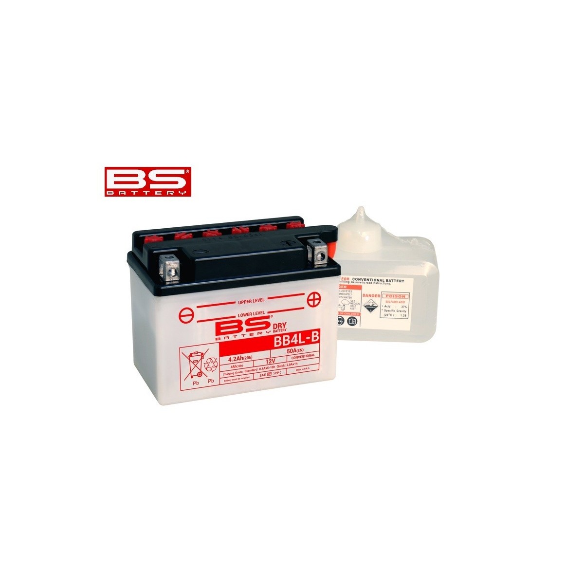 Batterie BS conventionnelle avec pack acide 