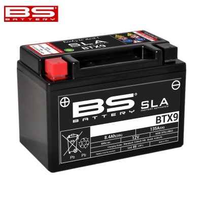 Batterie BS BATTERY SLA sans entretien activé usine 