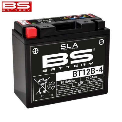 Batterie BS BATTERY SLA sans entretien activé usine 