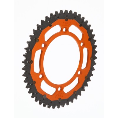 Couronne Dual alu/acier anti boue 