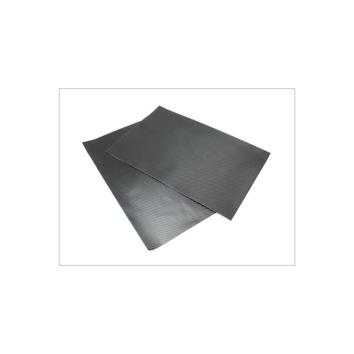 Planches autocollants look carbone 30x45cm 