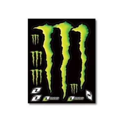 Planche stickers Monster large 15' 