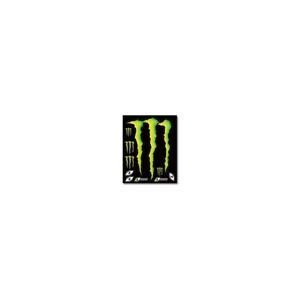 Planche stickers Monster large 15' 
