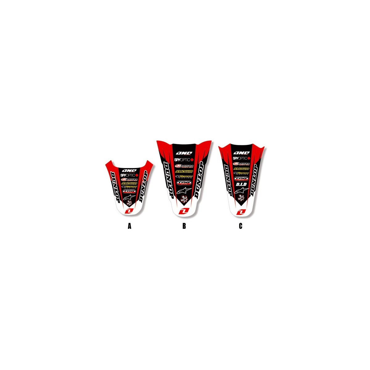Déco de garde-boue arrière CRF 