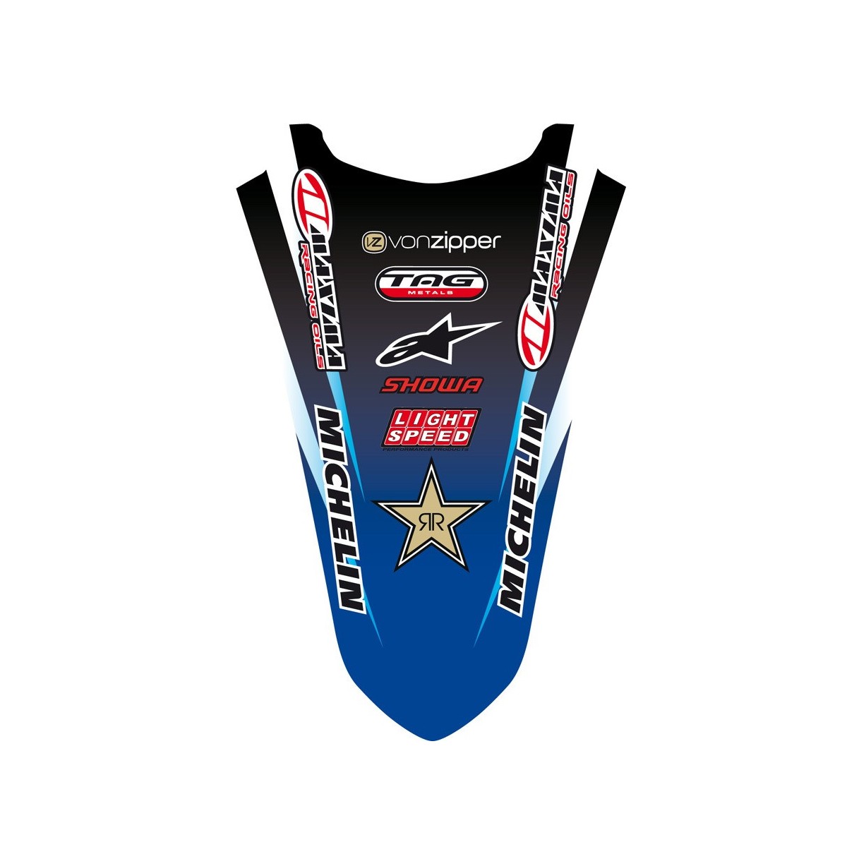 Deco de garde-boue AR 125/250 YZ 02 