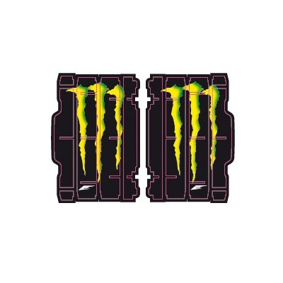 Deco grille radiateur monster 