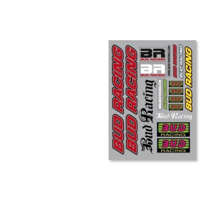 Planche stickers BUD (prédécoupés) 