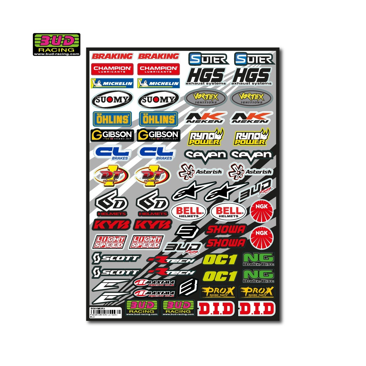 Planche stickers Micro logos  