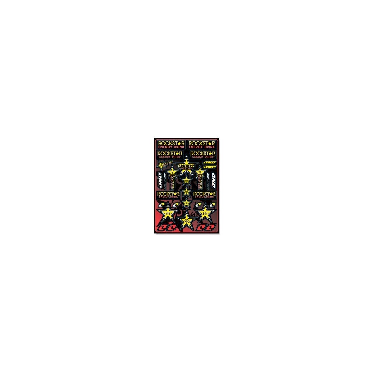 Planche stickers ROCKSTAR 430x280mm 