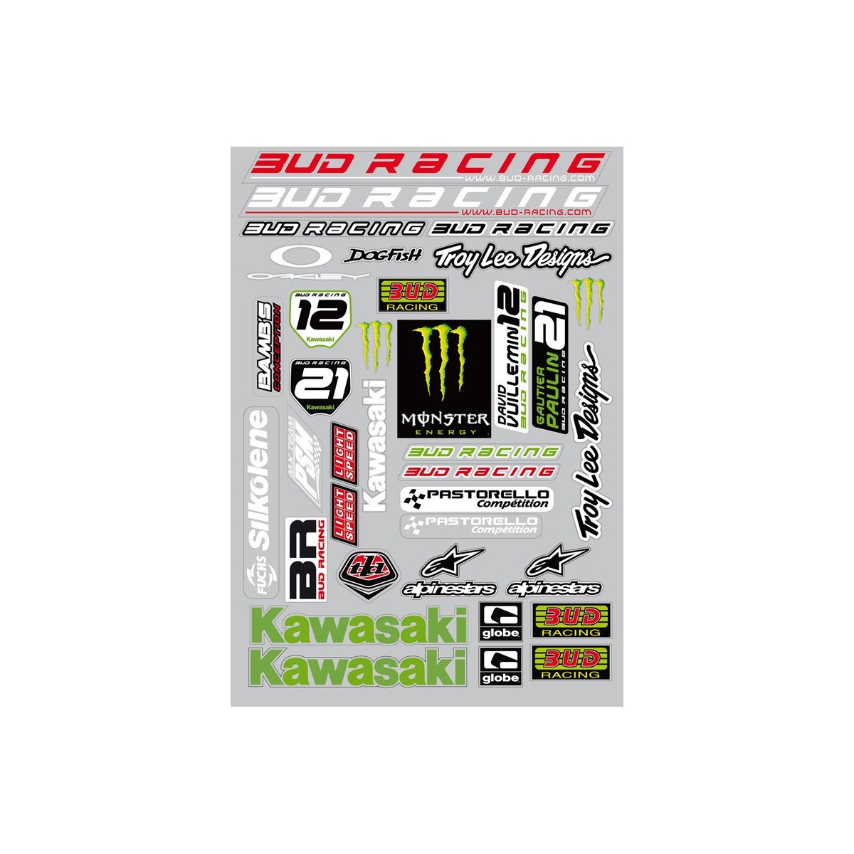 Planche stickers Team BUD RACING 09 220x320 