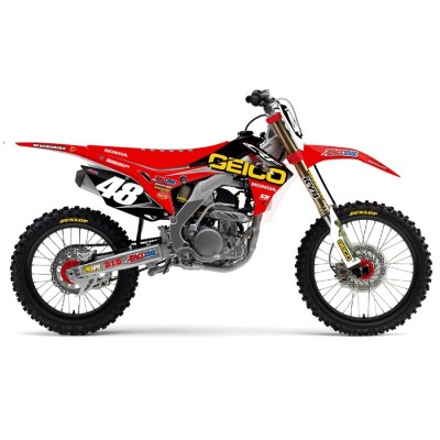 Kit déco seul D'Cor Team Honda Geico 