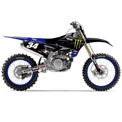 Kit déco seul D'Cor Team Yamaha Star Racing 
