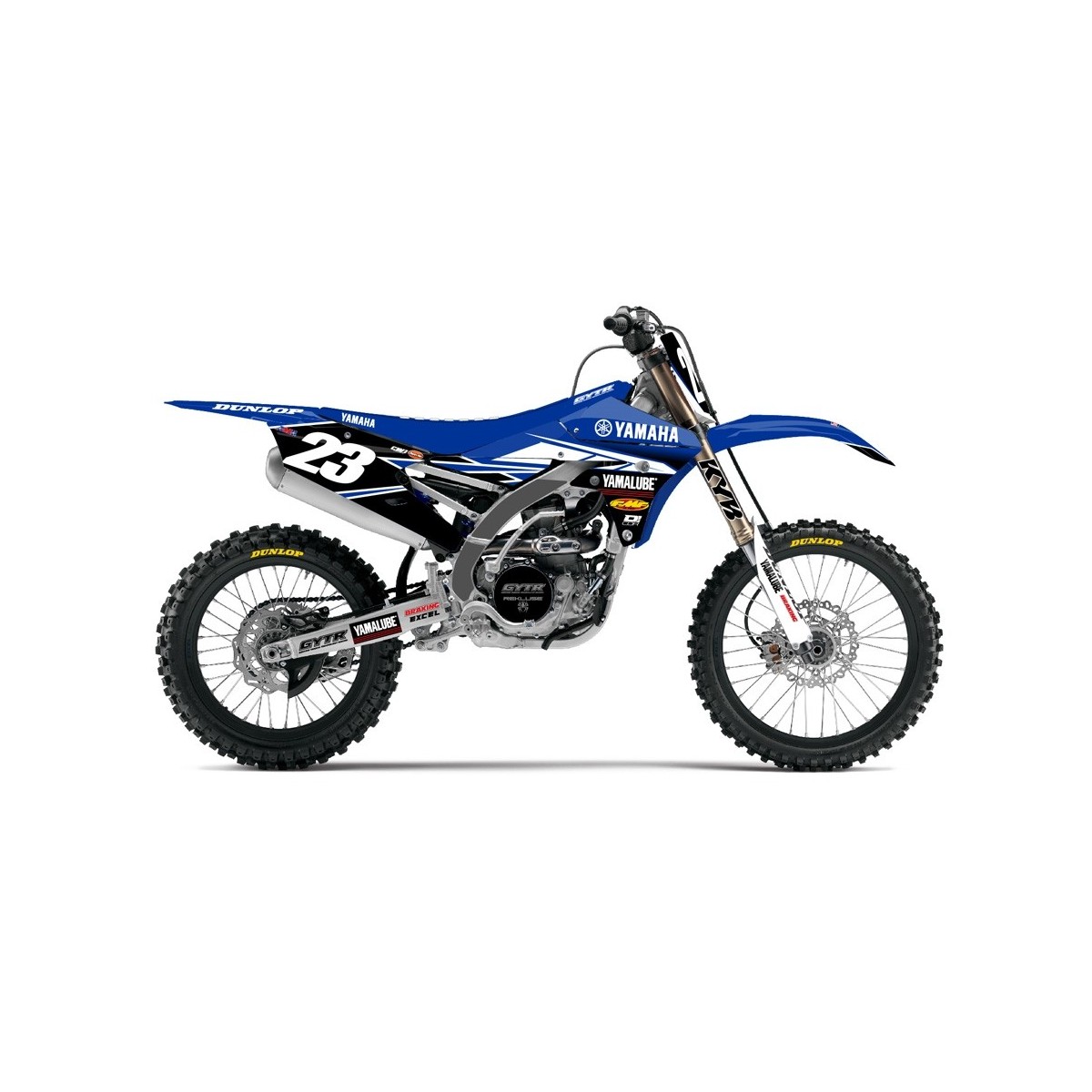 Kit déco seul D'Cor Team Yamaha Star Racing 