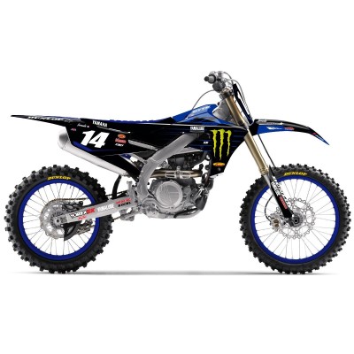 Kit déco seul D'Cor Team Yamaha Star Racing 