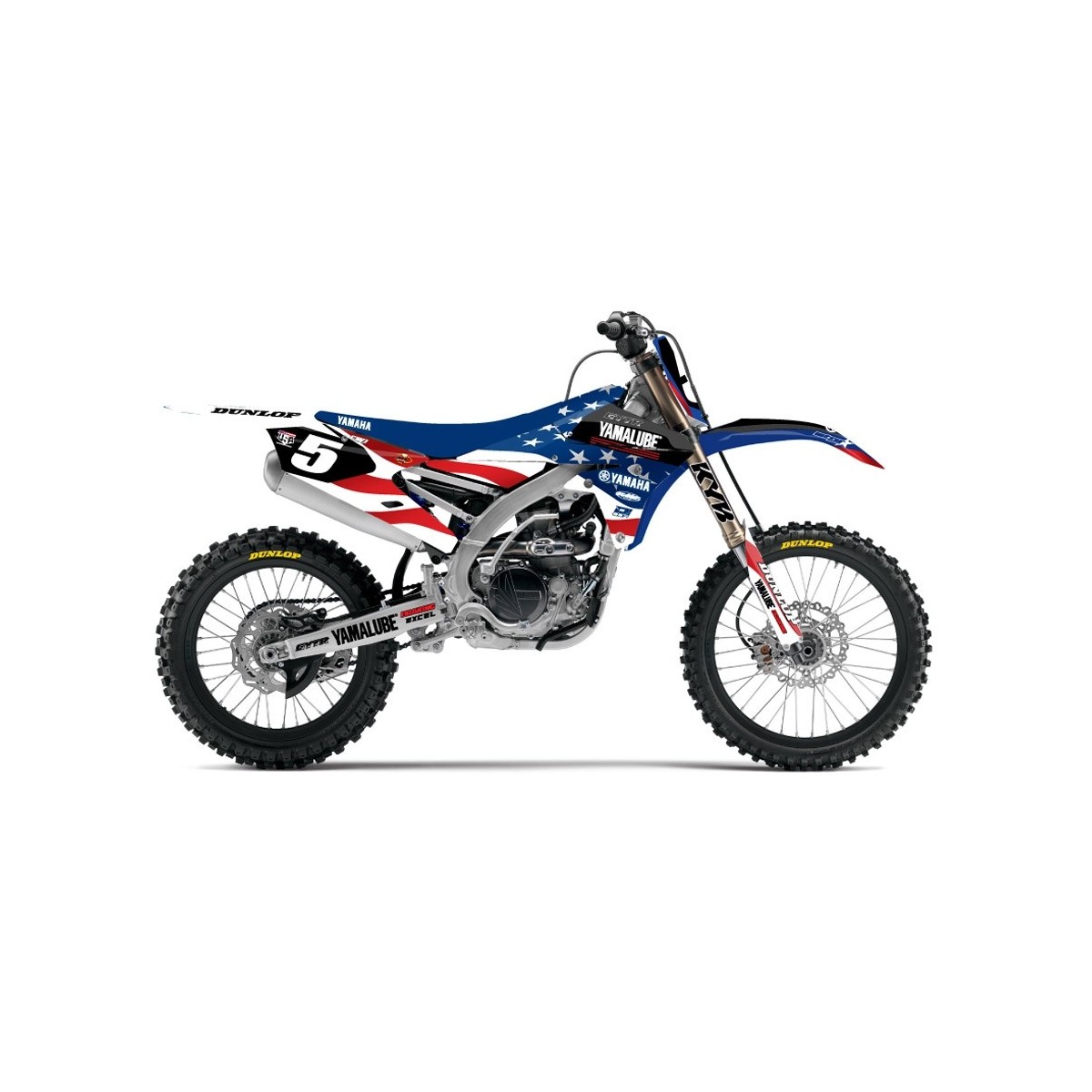 Kit déco complet D'Cor Yamaha Star Racing MXDN 