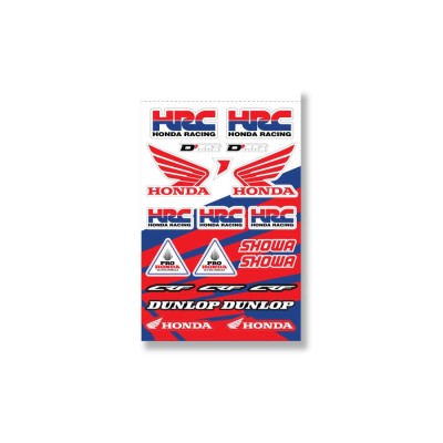 Planche de stickers D'cor Team Honda HRC 