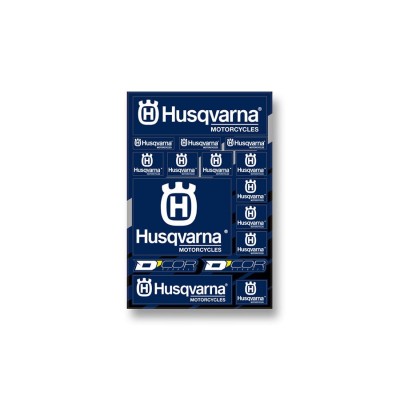 Planche de stickers D'cor Husqvarna 