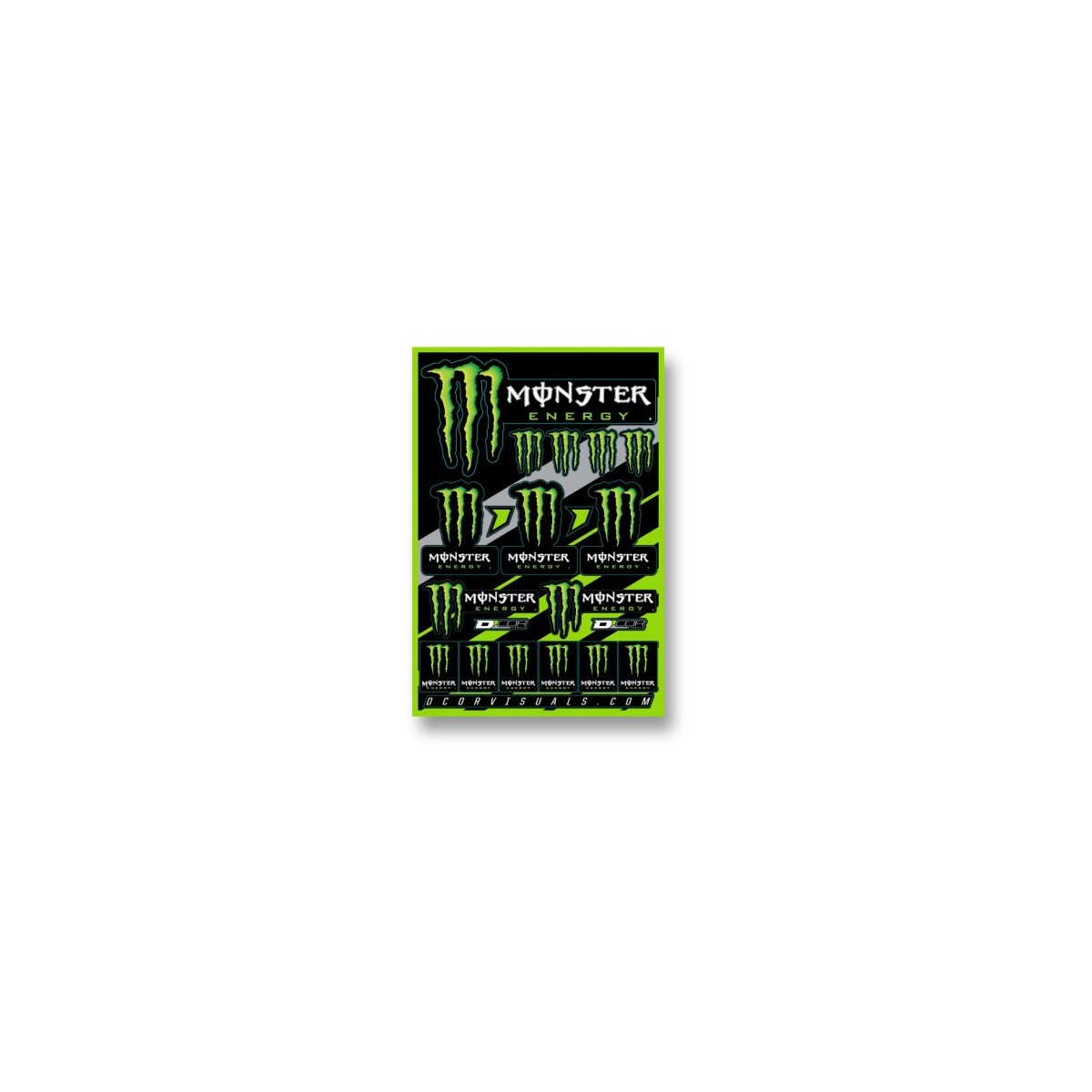 Planche stickers D'cor Monster Energy 