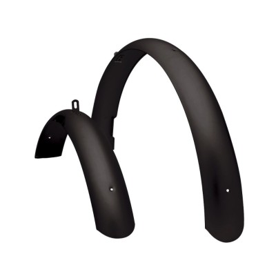 Garde boues aluminium balck velo Beach Cruiser Bud Racing 