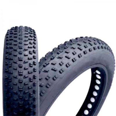 Pneu vélo noir pour Vélo Beach cruiser Bud racing 26'x4.00 