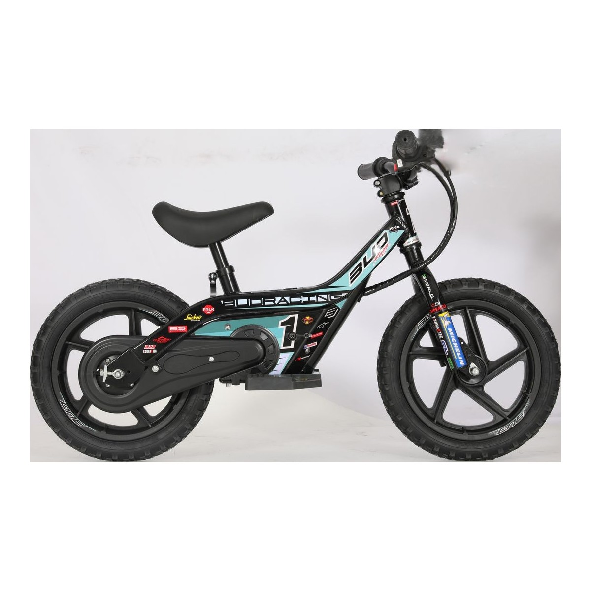 Draisienne electrique 24 Bleu Aqua 