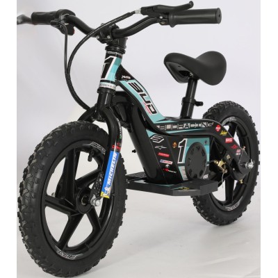Draisienne electrique 24 Bleu Aqua 