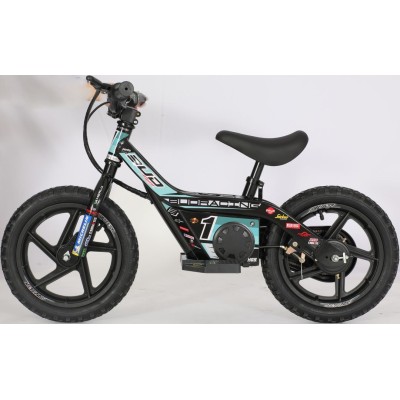 Draisienne electrique 24 Bleu Aqua 