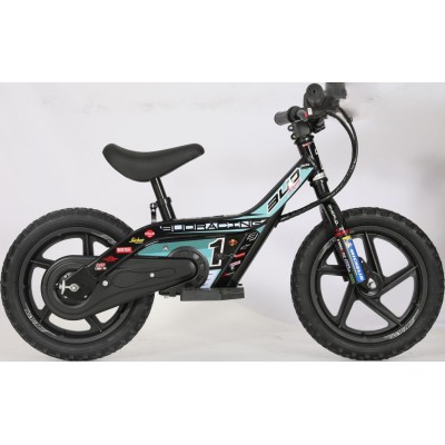 Draisienne electrique 24 Bleu Aqua 