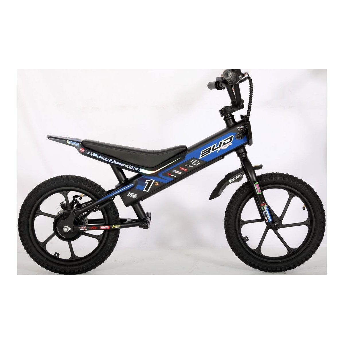 Draisienne electrique 16" Bud Racing 24 Bleu 