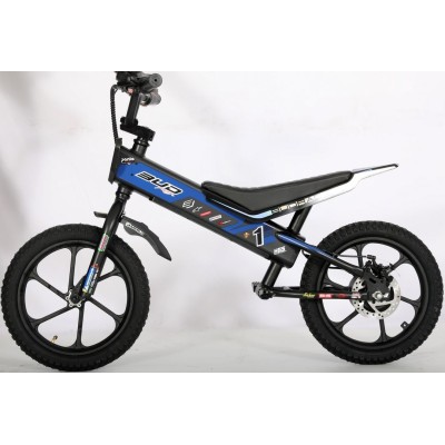 Draisienne electrique 16" Bud Racing 24 Bleu 