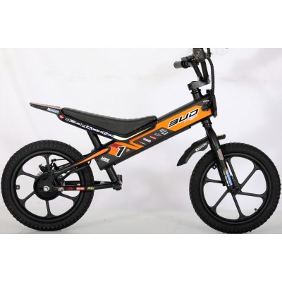 Draisienne electrique 16" Bud Racing 24 Orange 