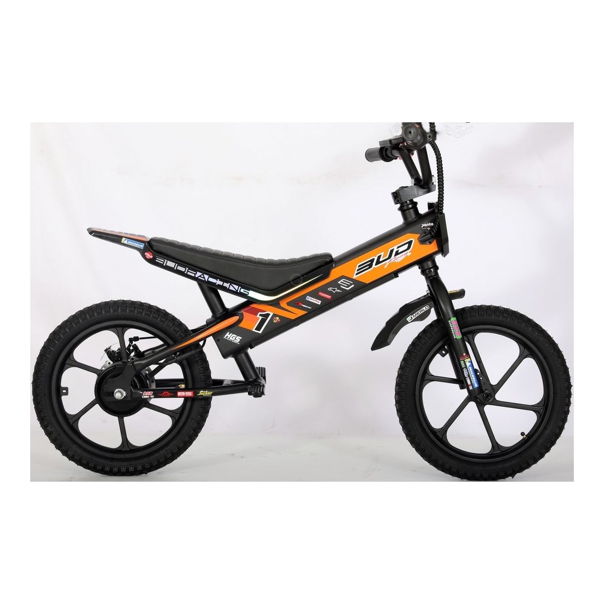 Draisienne electrique 16" Bud Racing 24 Orange 