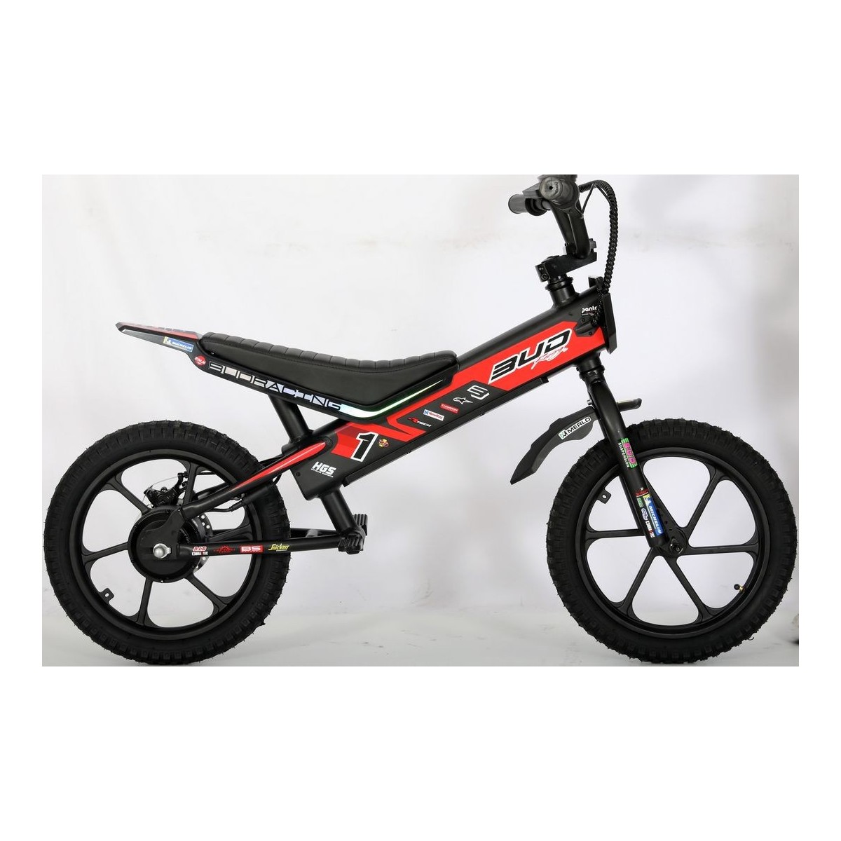 Draisienne electrique 16" Bud Racing 24 Rouge 