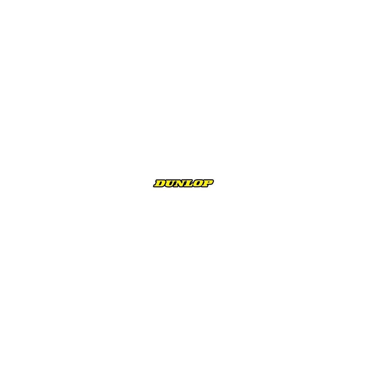 Stickers de bras oscillant/fourche DUNLOP yellow/black 