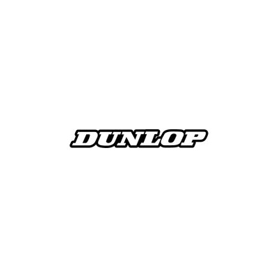 Stickers de bras oscillant/fourche DUNLOP white/black 
