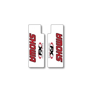 Stickers de fourche SHOWA clair 