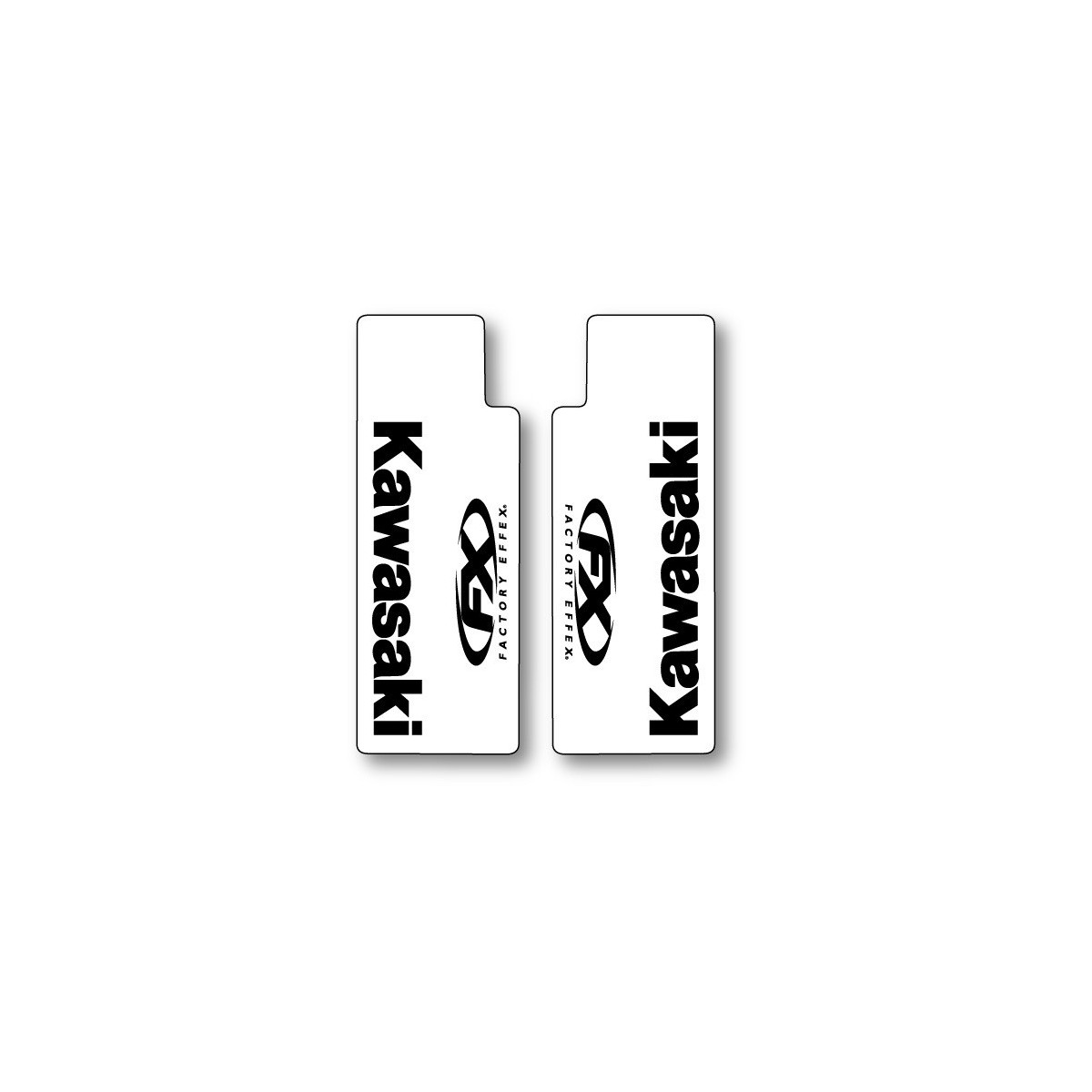 Stickers de protection de fourche Kawasaki 