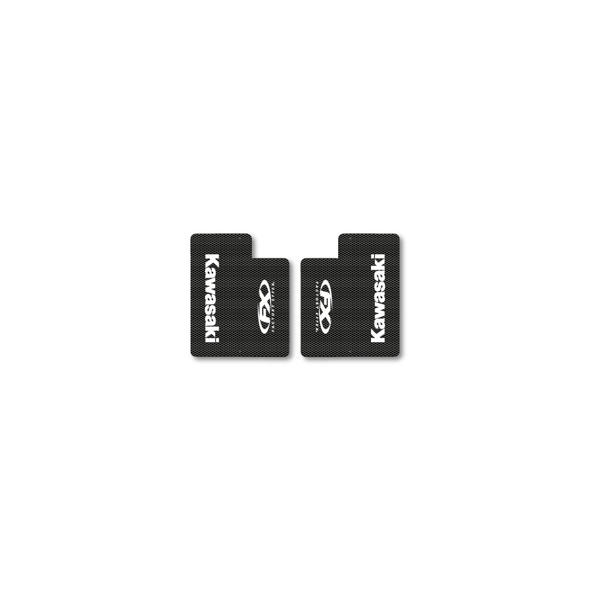 Stickers de fourche carbone FX Kawasaki 