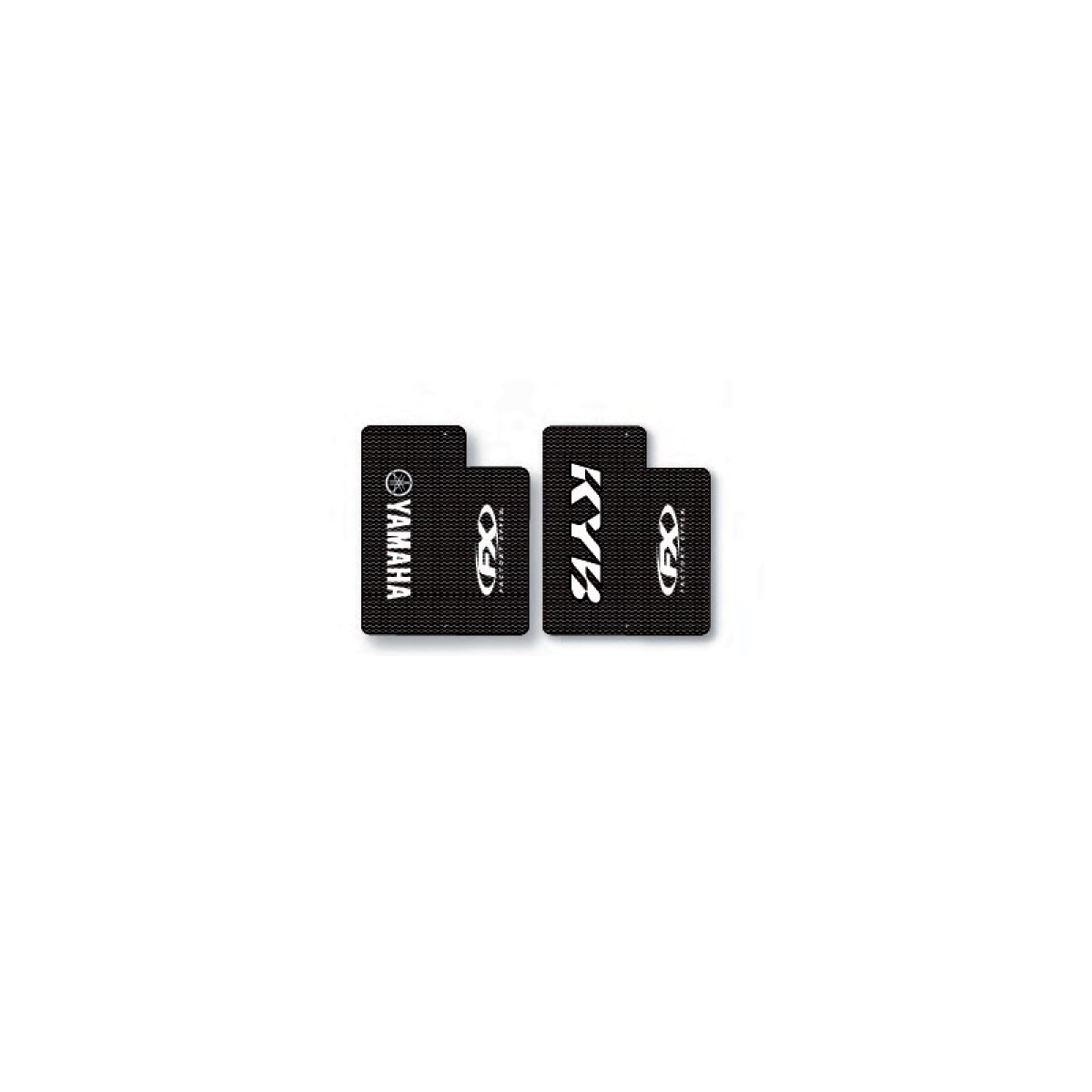 Stickers de fourche YAMAHA carbone 