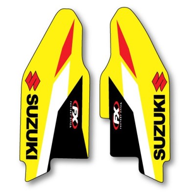 Déco de protections de fourche FX SUZUKI 