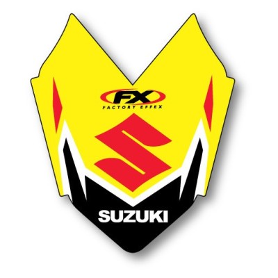 Déco de garde boue avant FX SUZUKI 