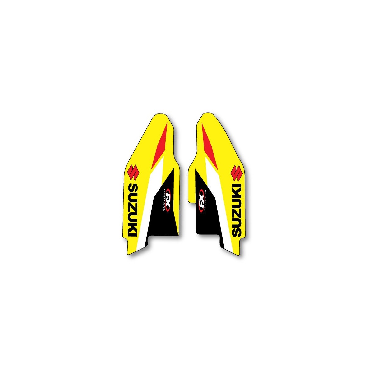 Déco de protections de fourche FX SUZUKI 
