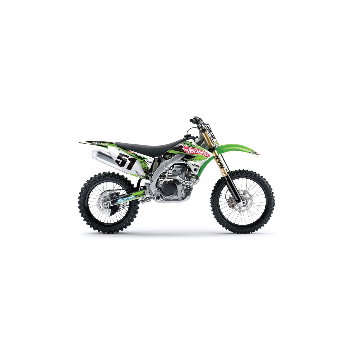 Kit déco FX Hot Wheels KAWASAKI 