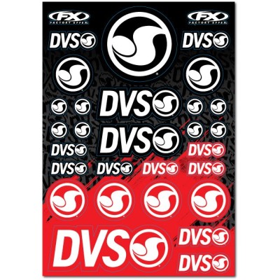Planche stickers FX DVS 