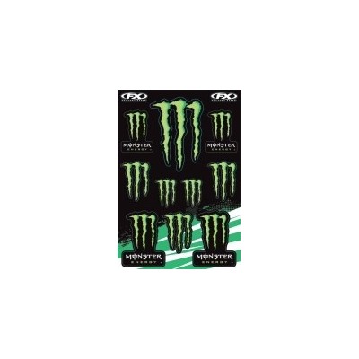 Planche de stickers Monster FX 