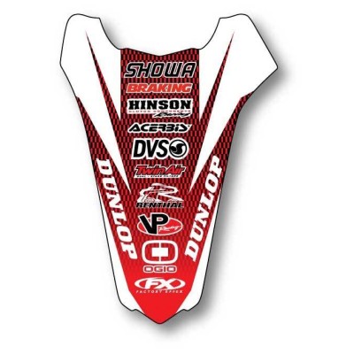 Déco de garde boue arrière FX HONDA 