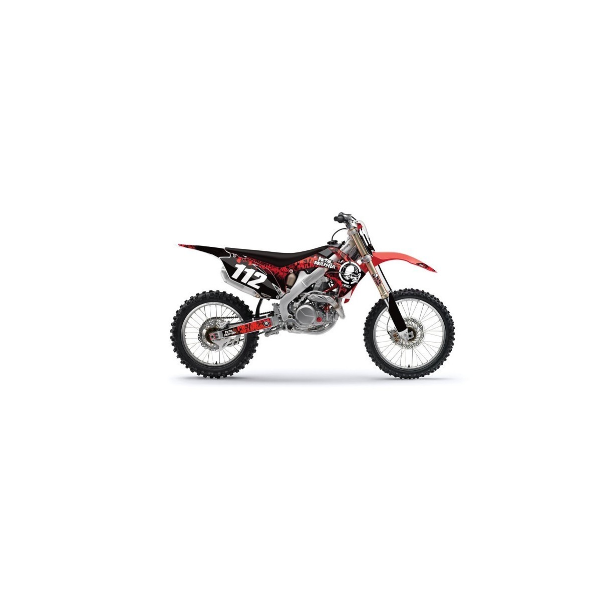 Kit déco seul FX 12 Metal Mulisha HONDA 